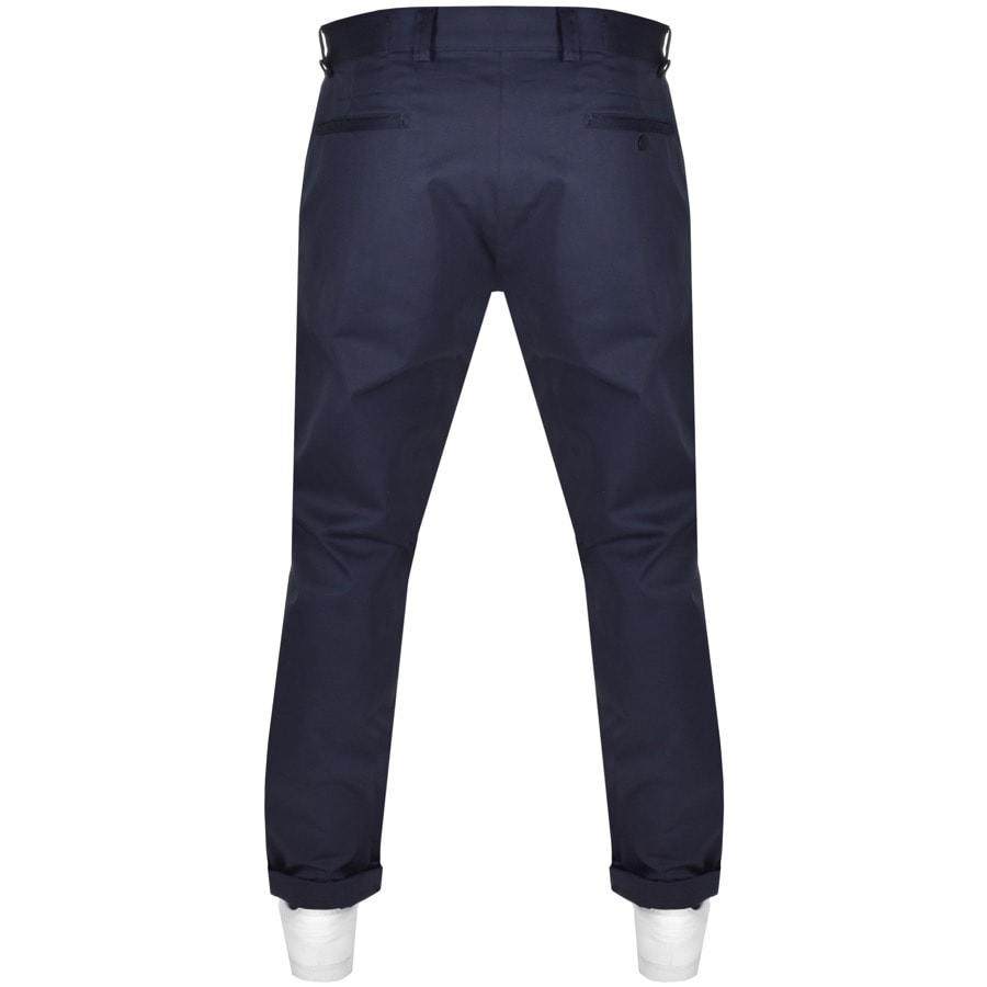 Alternative Image for ProductReplay Tailored Stretch Chinos Navy2